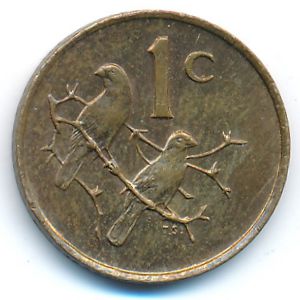 ЮАР, 1 цент (1981 г.)
