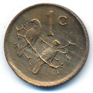 ЮАР, 1 цент (1983 г.)