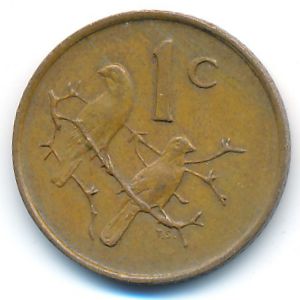 ЮАР, 1 цент (1988 г.)
