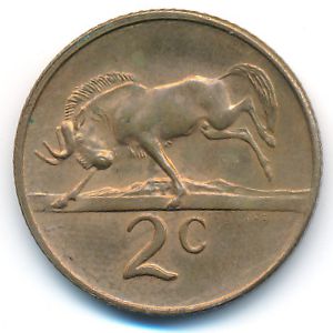ЮАР, 2 цента (1978 г.)