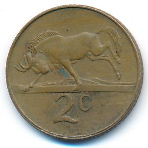 ЮАР, 2 цента (1986 г.)