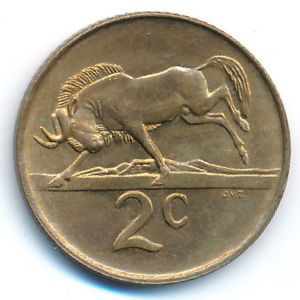 ЮАР, 2 цента (1987 г.)