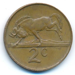 ЮАР, 2 цента (1987 г.)