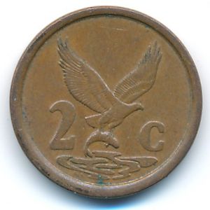 ЮАР, 2 цента (1991 г.)