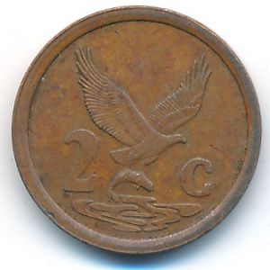 ЮАР, 2 цента (1996 г.)