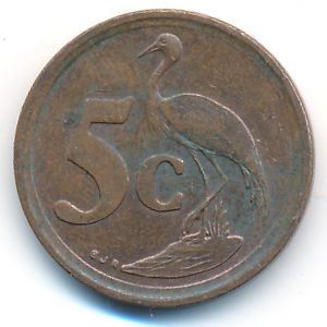 ЮАР, 5 центов (1993 г.)