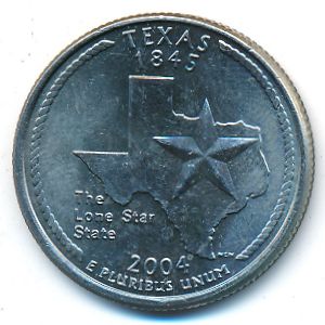 USA, Quarter dollar, 2004