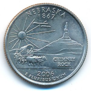 США, 1/4 доллара (2006 г.)