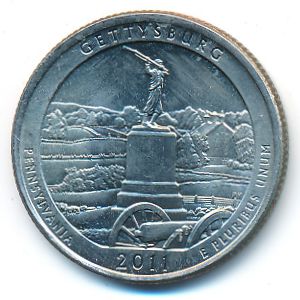 США, 1/4 доллара (2011 г.)