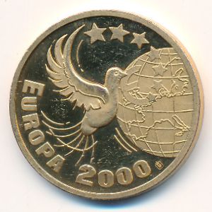 Европа., 1 экю (2000 г.)