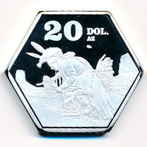 Arizona., 20 dollars, 2020