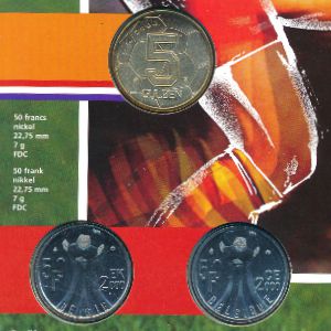 Бельгия, Набор монет (2000 г.)