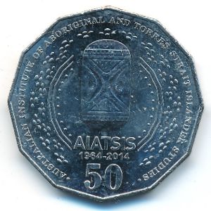 Австралия, 50 центов (2014 г.)