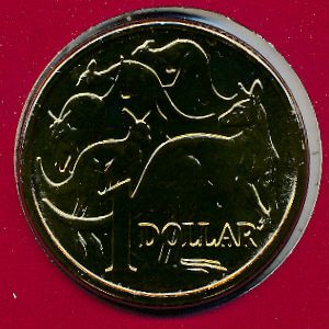 Australia, 1 dollar, 1984