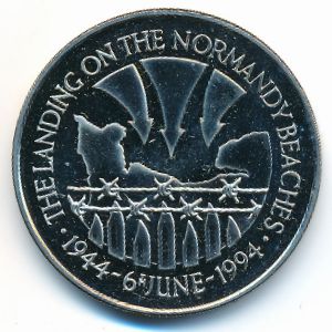 Остров Святой Елены и острова Вознесения, 50 пенсов (1994 г.)