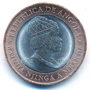 Angola, 20 kwanzas, 2014