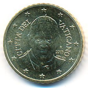 Ватикан, 50 евроцентов (2015 г.)