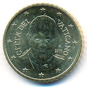 Ватикан, 50 евроцентов (2015 г.)