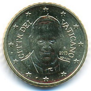 Ватикан, 50 евроцентов (2015 г.)