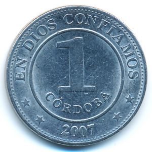 Никарагуа, 1 кордоба (2007 г.)