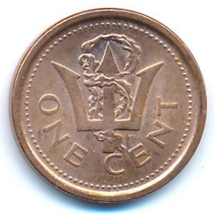 Barbados, 1 cent, 2011