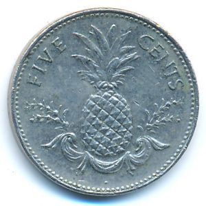 Багамские острова, 5 центов (2000 г.)