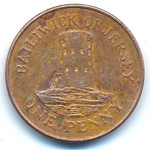 Джерси, 1 пенни (2008 г.)