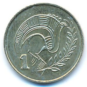 Кипр, 1 цент (2004 г.)