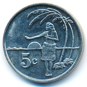 Токелау, 5 центов (2012 г.)