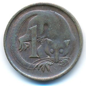 Австралия, 1 цент (1980 г.)