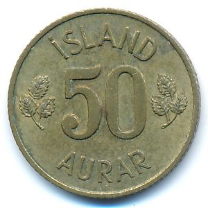 Исландия, 50 эйре (1969 г.)