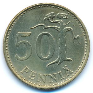Финляндия, 50 пенни (1983 г.)