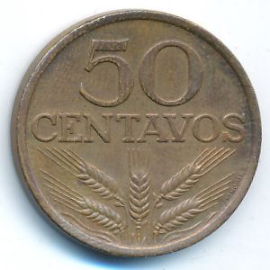 Portugal, 50 centavos, 1979