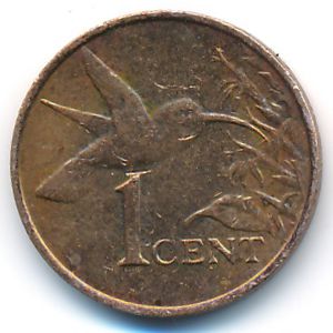 Тринидад и Тобаго, 1 цент (2000 г.)