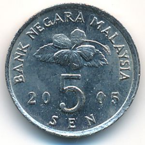 Малайзия, 5 сен (2005 г.)