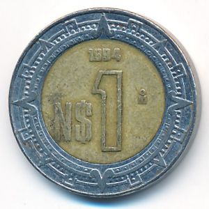 Мексика, 1 новый песо (1994 г.)