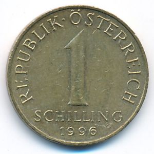Австрия, 1 шиллинг (1996 г.)