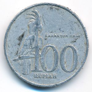 Indonesia, 100 rupiah, 2002