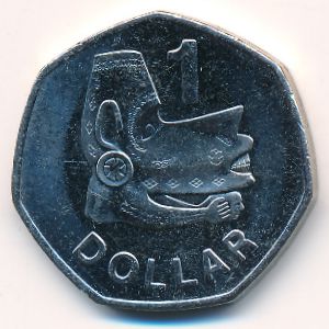 Соломоновы острова, 1 доллар (2010 г.)