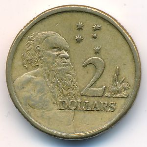 Австралия, 2 доллара (1992 г.)