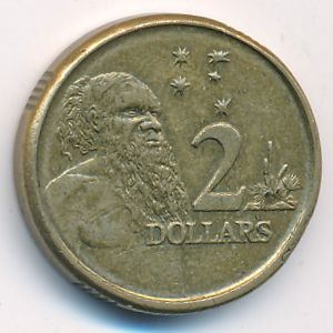 Австралия, 2 доллара (1995 г.)