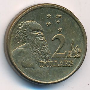 Australia, 2 dollars, 2001