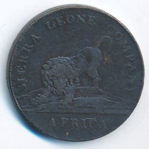 Сьерра-Леоне, 1 пенни (1791 г.)