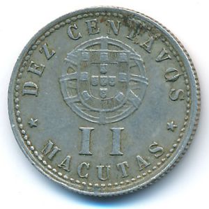 Ангола, 10 сентаво (1928 г.)