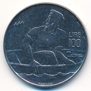 Сан-Марино, 100 лир (1972 г.)