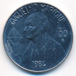 Сан-Марино, 100 лир (1984 г.)