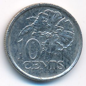 Тринидад и Тобаго, 10 центов (2006 г.)