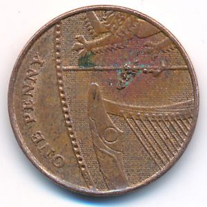 Великобритания, 1 пенни (2010 г.)