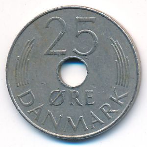 Дания, 25 эре (1983 г.)