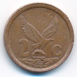 ЮАР, 2 цента (1997 г.)